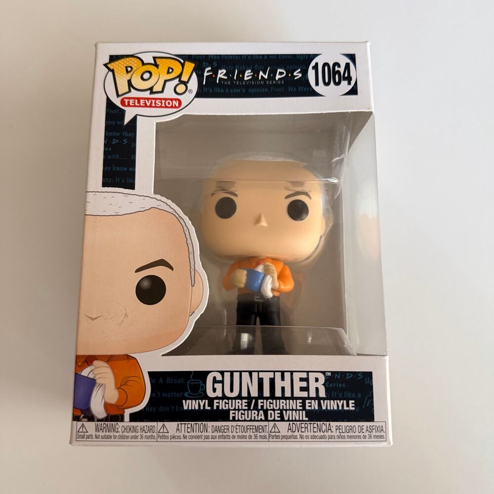 Funko Pop! Vinyl: Gunther Friends #1064 Central Perk